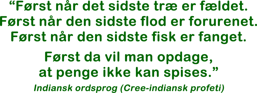 Først når det sidste (GRØN)