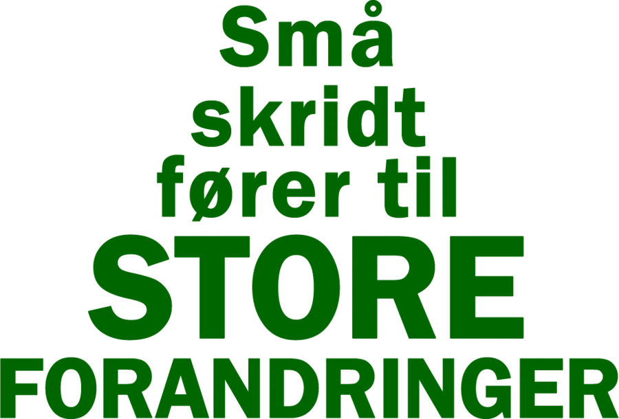 Små skridt, Store Forandringer